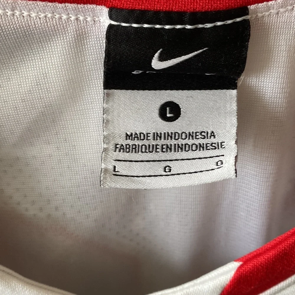 Nike Ohio State Buckeyes Basketball Jersey Mens Size Large White NCAA